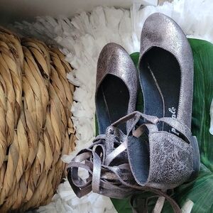 Free people laceup flats